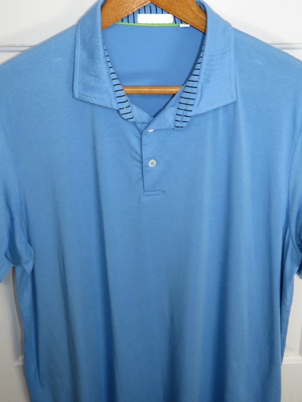 Tasc Performance Cloud Polo Shirt Men's Size XXL Blue Lightweight Stretch Blend